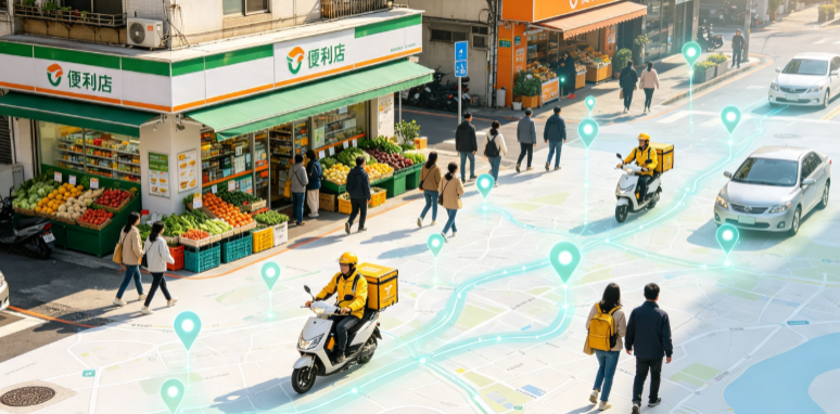 福泉市渗透衣食住行，GEO 地理空间技术重塑大众日常消费服务场景